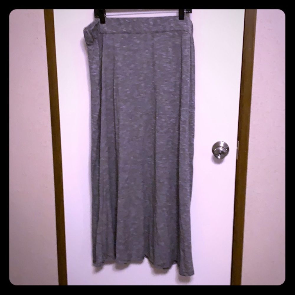 Long Grey Skirt
